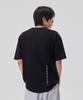 ASTRAL PROJECTION [Double Ring] Cotton Loose Fit Short Sleeve T-Shirt_Black