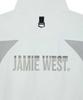 JAMIE WEST Nylon Spandex Washer Windbreaker (Grey)