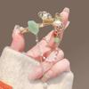 Elegant 2025 Korean Bow Pearl Rhinestone Hair Clip - Internet Celebrity Style