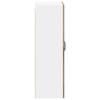 Wall Mounted Glass Cabinet PORTO Artisan Oak 60 x 31 x 100 cm
