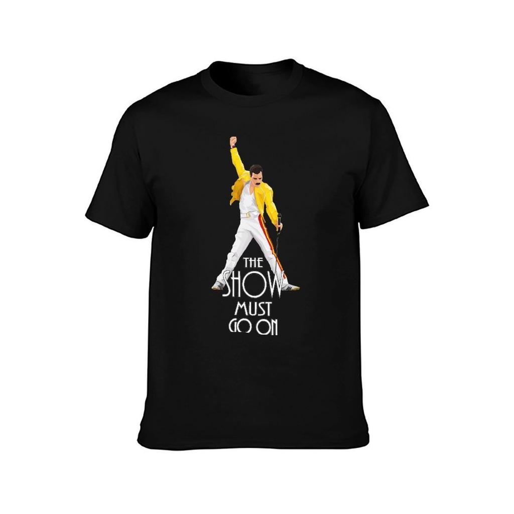 The Show Must Go On T Shirt Graphic Tee for Men