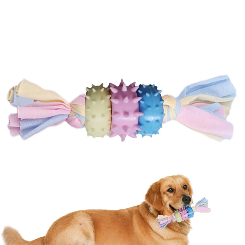 Puppy Chew Toy 3pcs Dog Chew Toys For Teething Interactive Puppy Teether Dog Teeth Cleaning Toy For Training And Cleaning Teeth