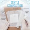 10Pcs Wound Dressings Breathable Edge Gauze Pads Soft Non-Woven Bandages Self-Adhesive Wound Dressings Outdoor Elastic Tape