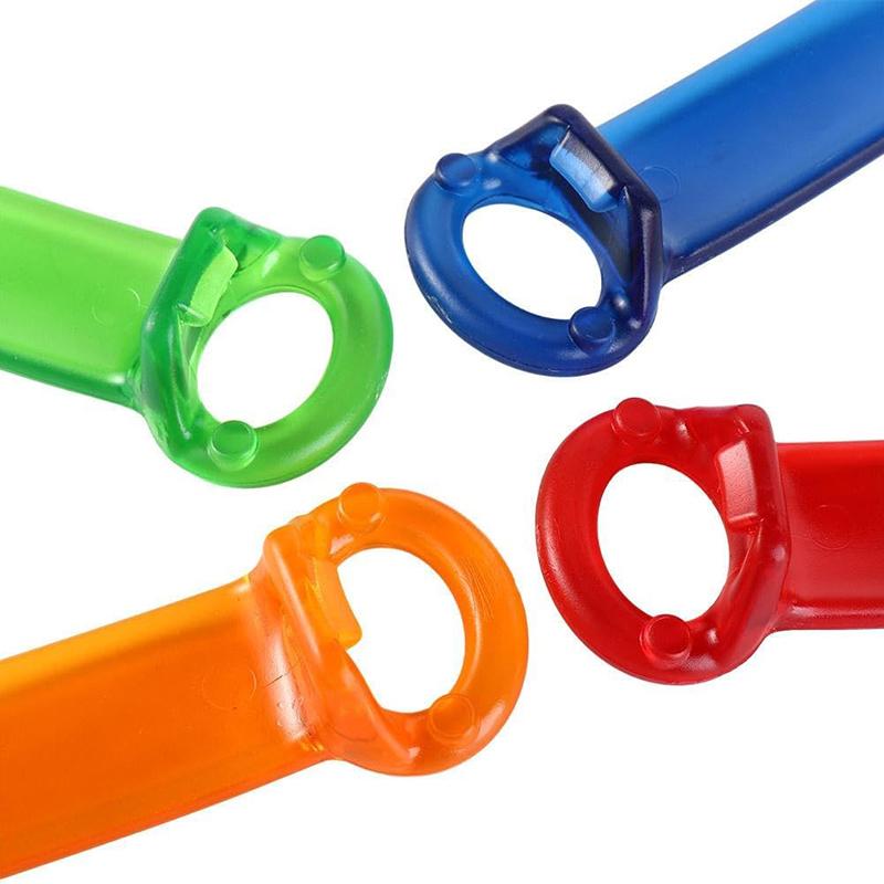 Plast Öppnare för Ölflaskor Köksredskap Enkel Öppnare för Burkocklock och Flaskkapsyler Samt Burköppnare Redskap Köksverktyg