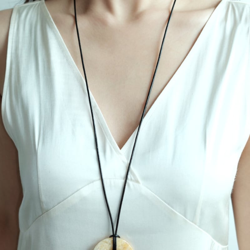 MARTA Aragonite Pendant Necklace