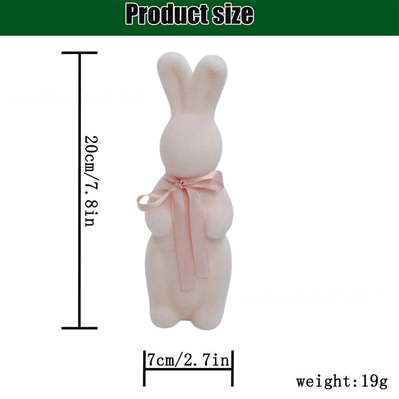 Easter Rabbits Ornament Honeycomb Paper Bunny Desktop Decor  Easter Festival Party Garden Yard Decorations Happy Easter Gift