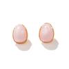 Spring and summer new geometric small fresh stud earrings 2026 simple Korean pink sweet silver needle temperament earrings