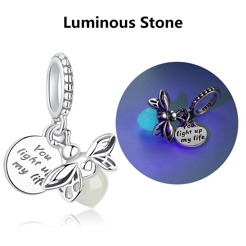 Original Copper Charms Beads Cartoon Figure Pave Cz Fit Pan Bracelets Bangles Necklaces For Women Diy Jewelry