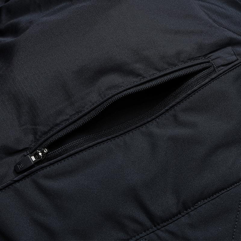 Fila Heritage Casual Elegant Fashion Versatile Duck Down Warm Padded Hooded Down Jacket Women Outerwear Legendary-Blue F11W548902FNV