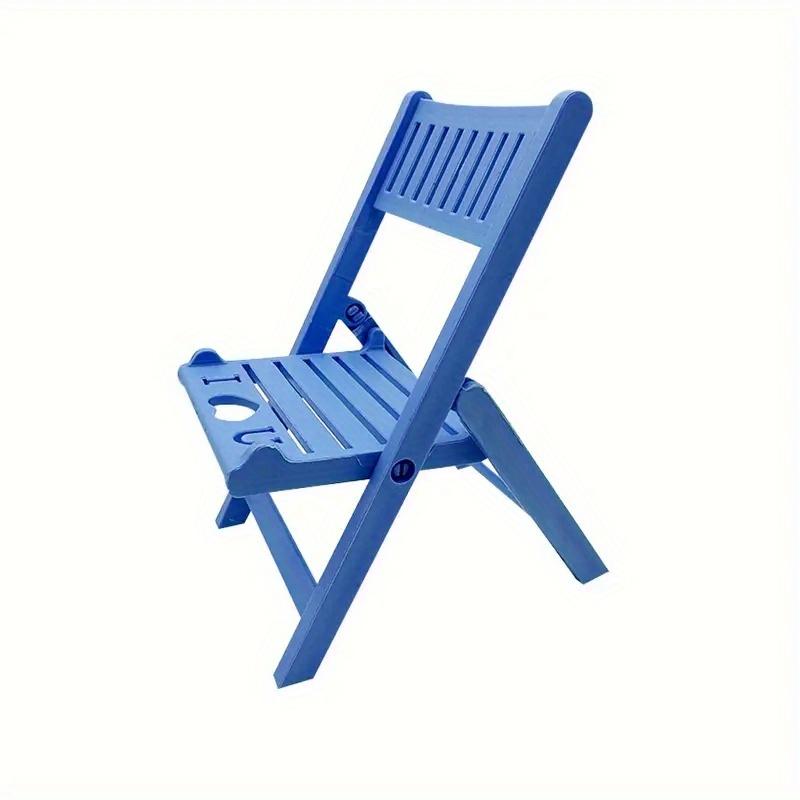 Relax In Style with Our Foldable Beach Chair Phone Stand - Perfect Gift for Any Occasion!