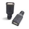 5V Copper Jack DC USB 2.0 To USB Male/Female Connectors Laptop Adapter Converter