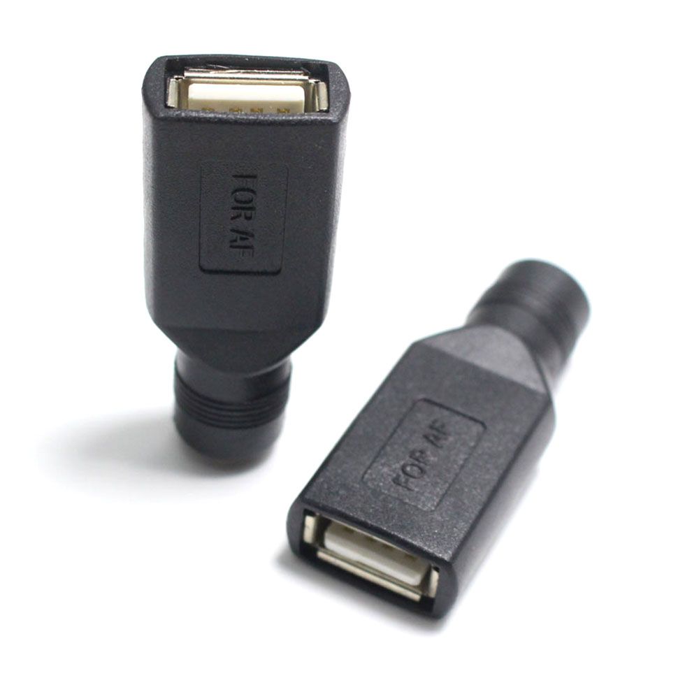 5V Copper Jack DC USB 2.0 To USB Male/Female Connectors Laptop Adapter Converter