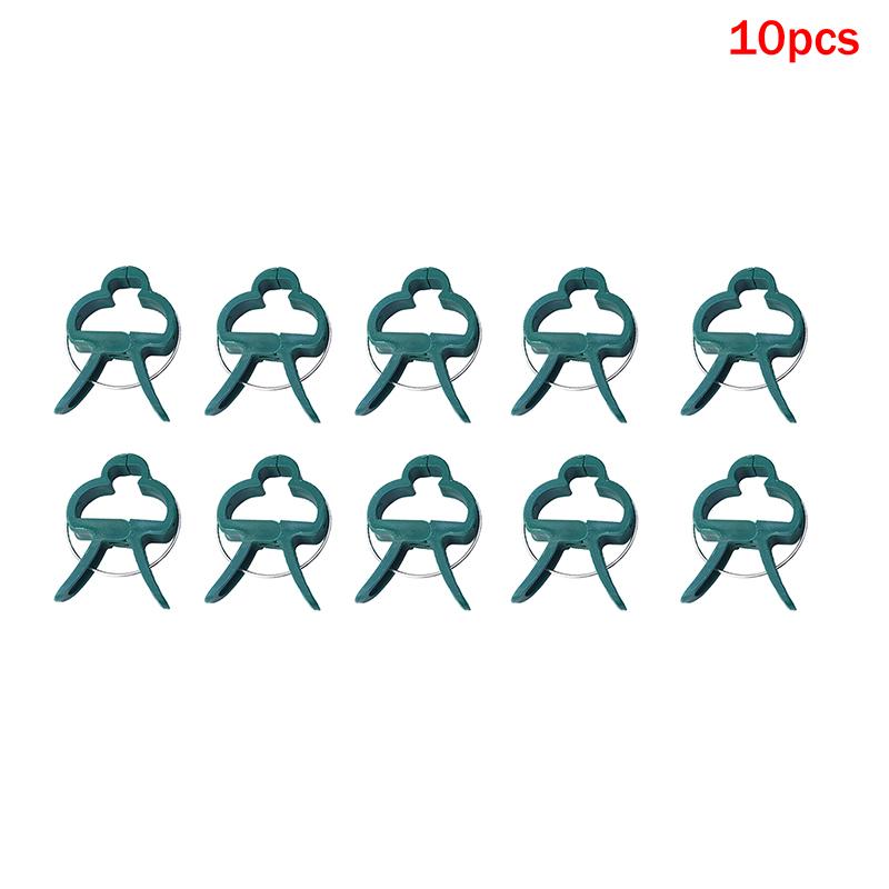 

10/20Pcs Reusable Plant Fixed Clips - Garden Greenhouse Vine Climbing Clamp, Flower Tomato Support Bracket Fastener Tools