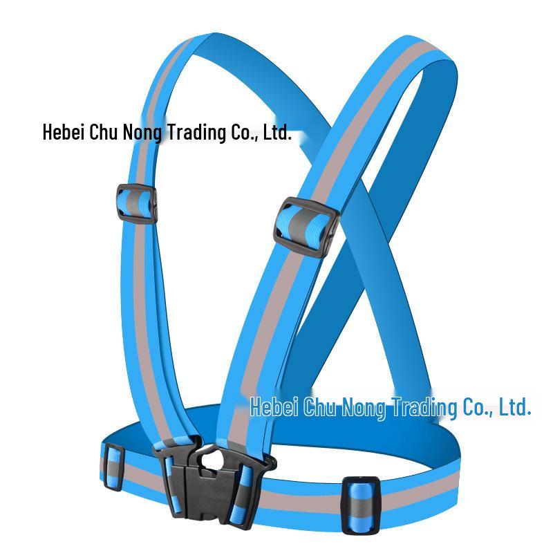 Reflective Elastic Safety Vest with Suspenders for Traffic and E-commerce