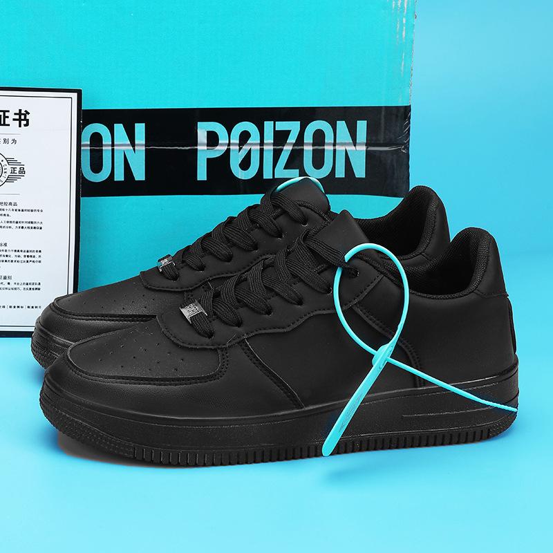 Breathable Niche Design Sense Thick-soled White Shoes Women's 2025 Spring and Summer New Versatile Lightweight Board Shoes Casual Shoes Men