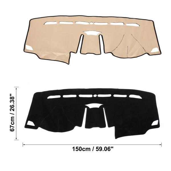 Dashboard Cover Dashmat Dash Mat Pad Car Carpet Dash Cover for Edge 2015-2020