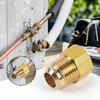 Brass Fitting Brass Copper Tube Adapter Female-Male 1/4" 3/8" 1/2" 3/4" Brass Pipe Fitting Reducer Joint