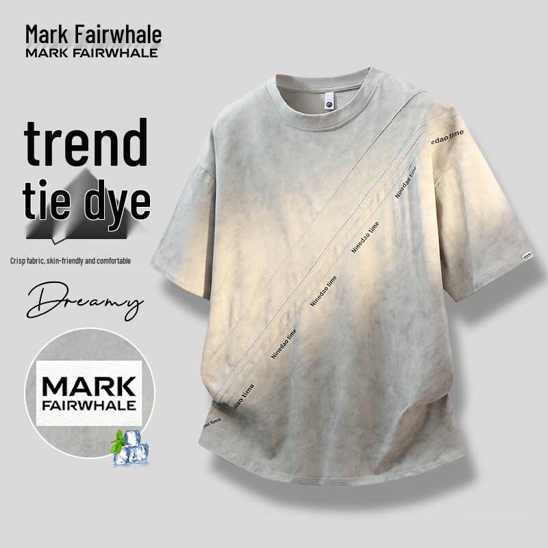 MARK FAIRWHALE Men s Breathable Ice Cotton T-shirt 3XL
