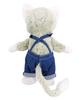 Teddy Bear Mail Order Alice Single Coordination Gelatoni Outfit Costume Overalls (Body Not Included) for Small Size (Gelatoni)
