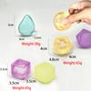 Water Drop Maltose Stress Relieving Ball Pinching Toy Soft Transparent Silicone Stress Relief Squeeze Adult Kids Toy Ball