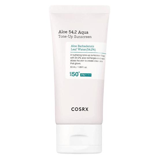 COSRX Солнцезащитный крем для лица Aloe 54.2 Aqua Tone-Up SPF 50+ PA++++ 50 мл