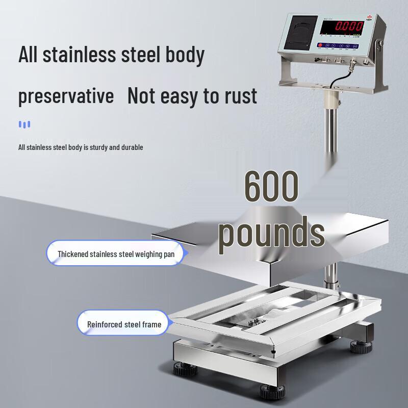 Industrial Bluetooth Label Printing Platform Scale (CN Version)