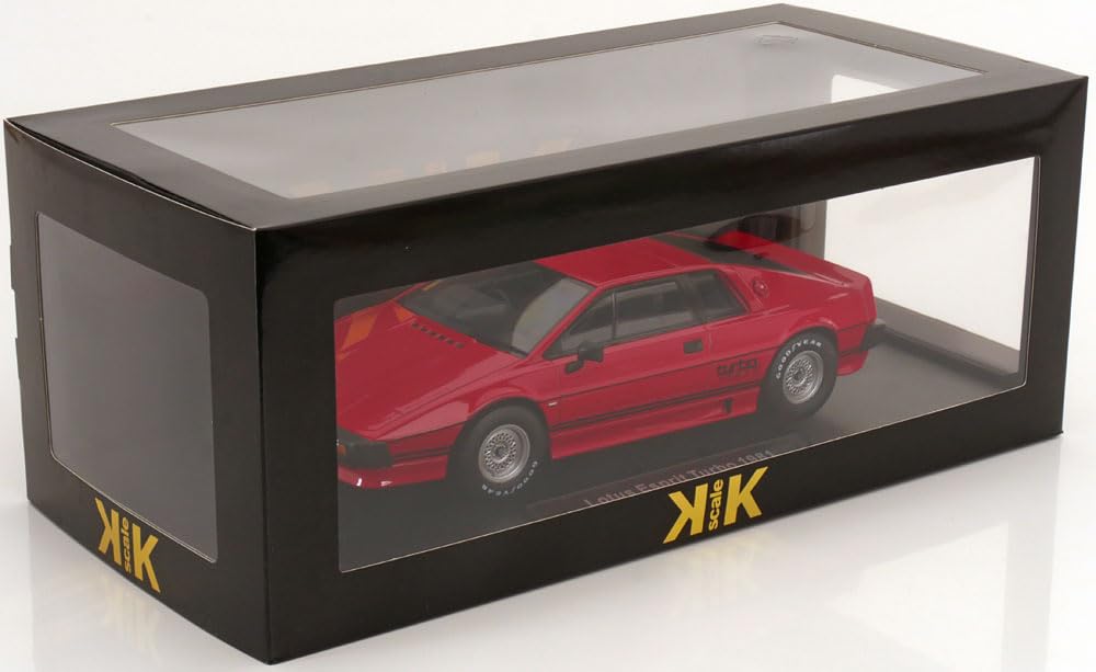 KK scale scale Lotus Esprit Turbo 1981 Red Finished Product 1/18