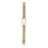 GRENEN LILLE Solar-Powered Gold-Tone Stainless Steel Mesh Watch