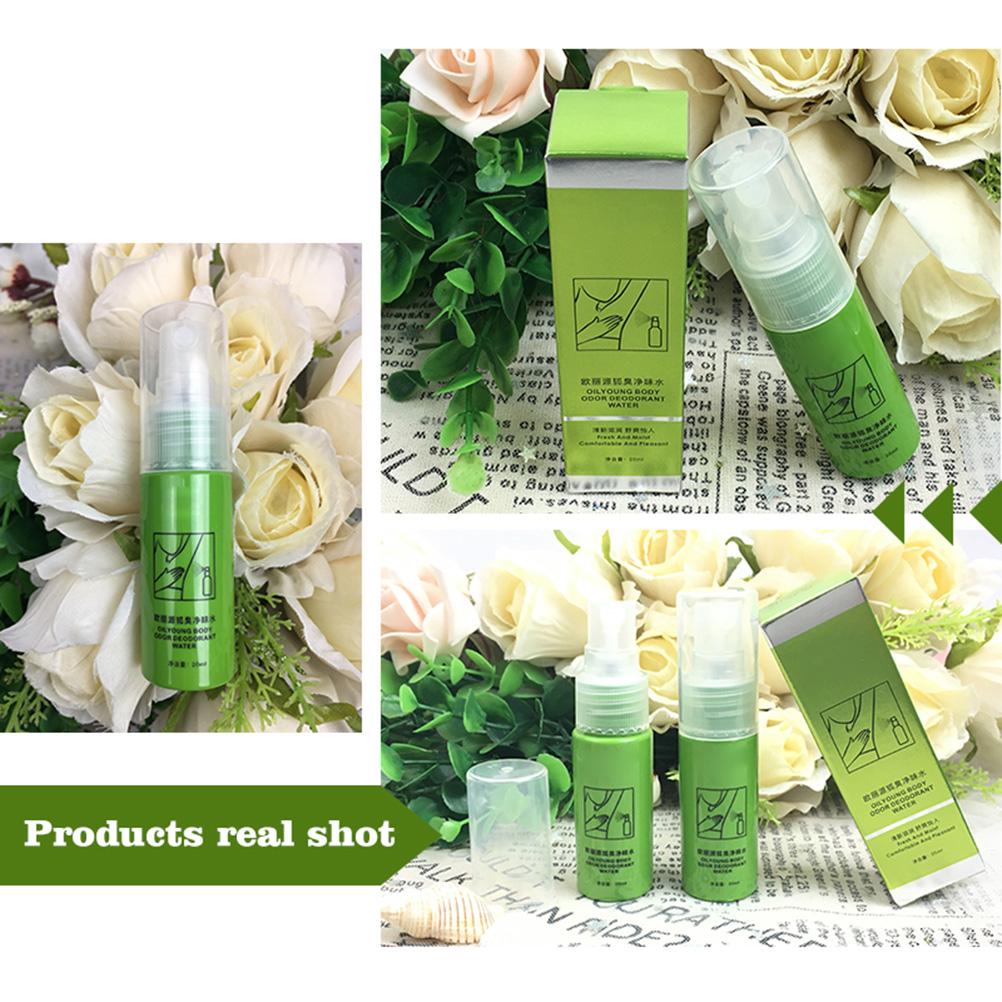 Summer Underarm Body Odor Deodorant Spray Natural Plant Antiperspirant Spray