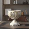 Decorative Pedestal Vase Vintage with Ornate Vessel Traditional