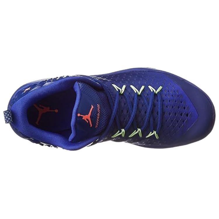 Jordan Extra Fly Slip Resistant Abrasion Resistant Low top Basketball Shoes Men's Blue 854551-417