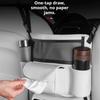 For Li Lixiang L6 L7 L8 L9 MEGA Specialized Seat Middle Storage Bag Organizer Net Pocket Auto Interior Modification Decoration