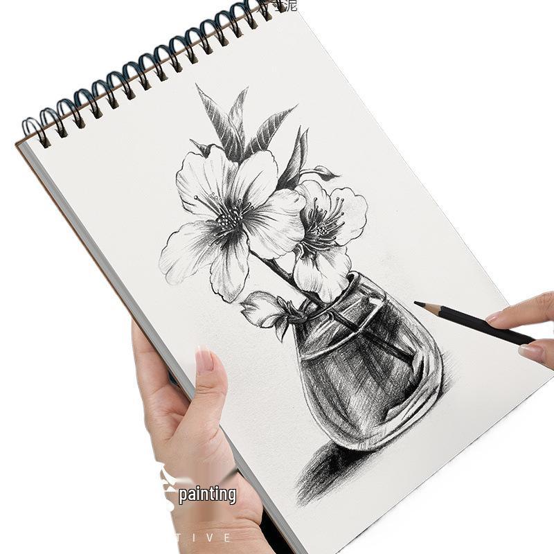 A4 Thickened Spiral Sketchbook for Art Students and Children