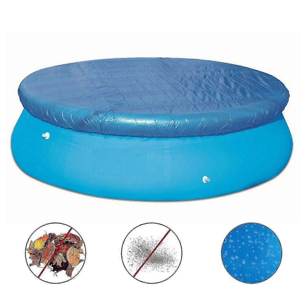 AURA 305cm Round Pool Cover PE Waterproof To Prevent Water Evaporation