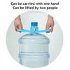 1/2/3/4/6Pcs 5 Handle Ergonomic Grip Non-slip Heavy Duty Gallon Water Bottle Standard Water Jug Carrier Lift