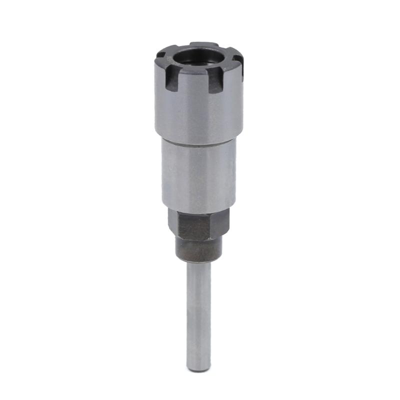 Router Shank Extension Rod Chuck Holder Extender Adapter ER20 Spring 6.5mm 12.7mm for Metalworking, Woodworking