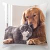Cute Kitty Series Decorative Pillowcase Office Decoration Living Room Bedroom Children's Room Home Decoration Pillowcase