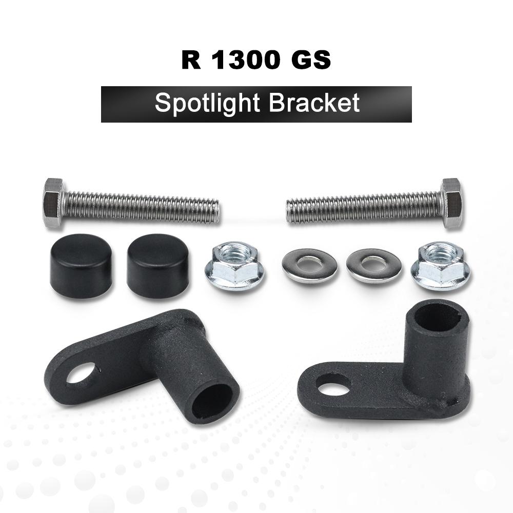 

Для BMW R 1300 GS R1300GS R1300 GS Аксессуары Кронштейн для прожектора Кронштейн для светодиодных фар Дополнительные фары Кронштейн для противотуманных фар чёрный