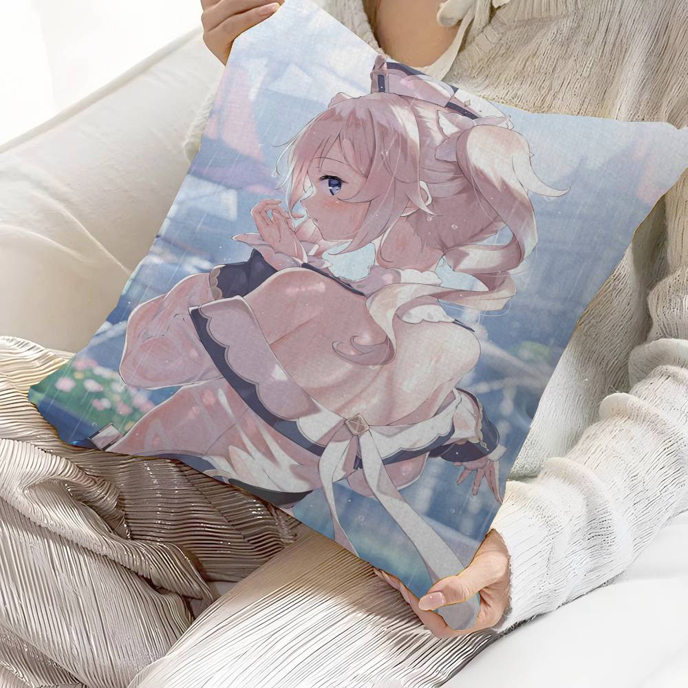 

Anime Barbara Gunnhildr Decorative Room Aesthetics Pillow Case Home Decor Bedroom Sofa Bed Couch Pillow Cover 45x45 30cmx30cm
