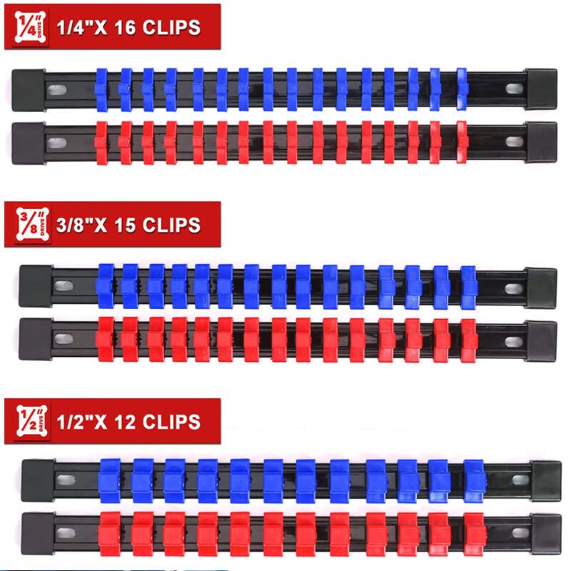 6-Piece Hex Socket Set with Plastic Holder