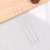 3 Pcs Safe 20Cm Safety Security Cable Wire Stainless Steel Sliver Stage Lights Rope Double Loop Daily