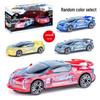 Children's Inertial Racing Police Car Toy - Electric Light Model for Boys