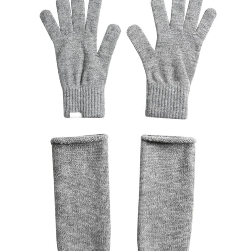 Ouie Two-way Knit Gloves + Warmer 2 Colors OU1512