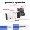 4V210-08 06 Pneumatic Electric Solenoid Valve 5 Way 2 Position Control Air Solenoid Valve 4V110-06 4V210-08 4V310-10 4V410-15 Ventilation Valves 4