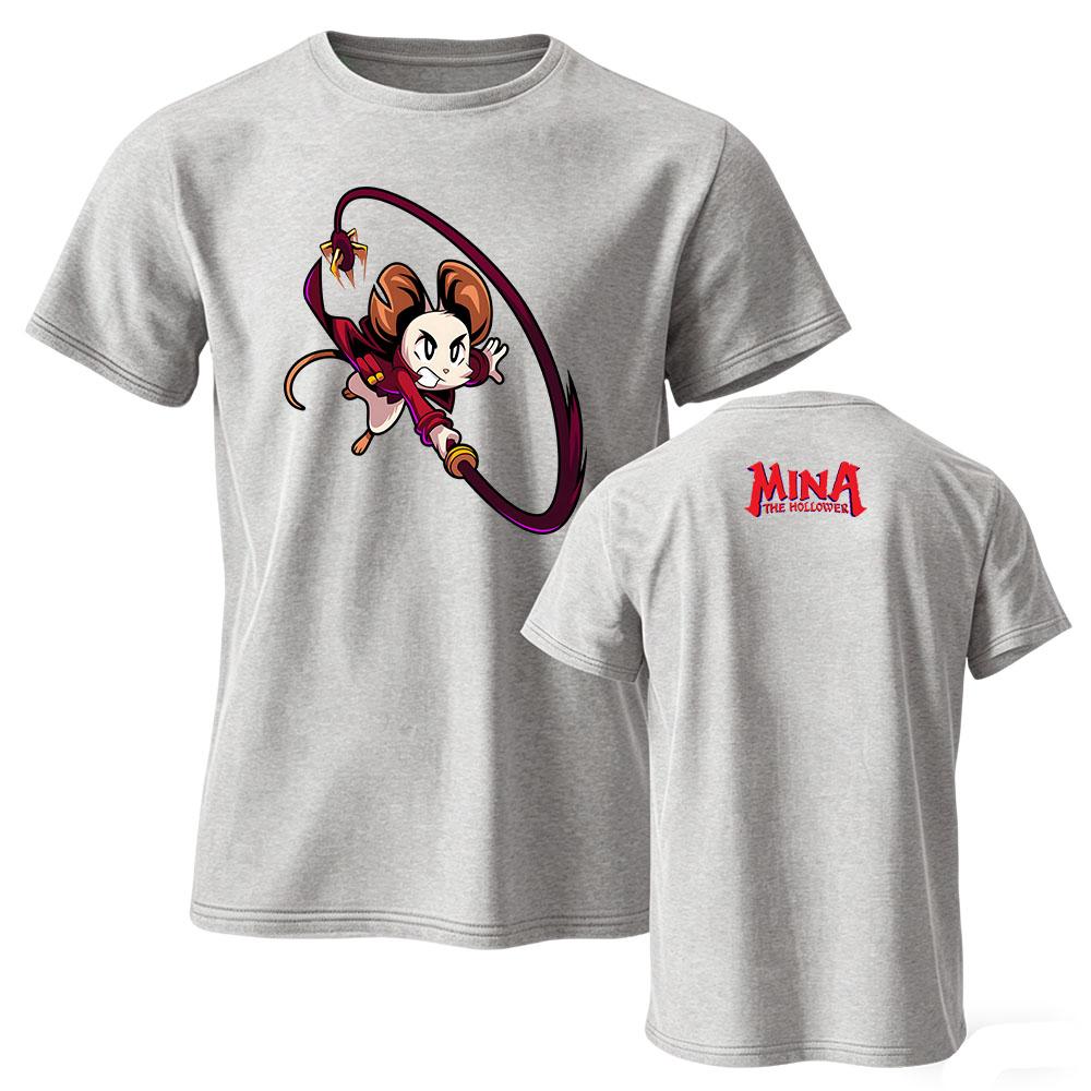 Game Mina The Hollower T-shirt Unisex Streetwear Cotton Loose Short Sleeve Fashion Tshirts Graphic Print Clothing Summer Men Tee