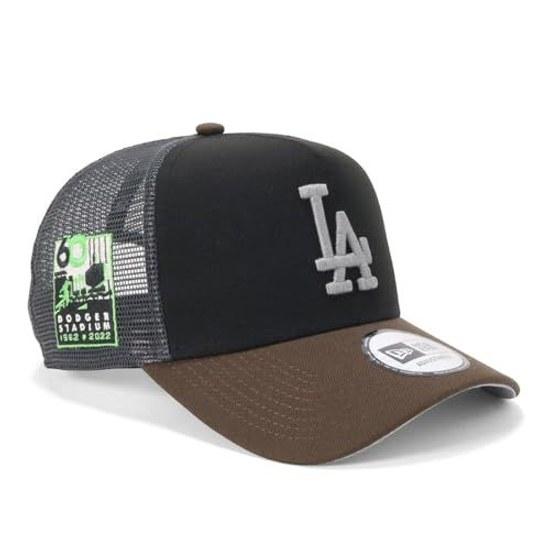 Era Mesh Cap 9FORTY A-FRAME TRUCKER Two-tone MLB ONSPOTZ Exclusive NER37C1499 9 Forty CS Black Walnut Side Patch
