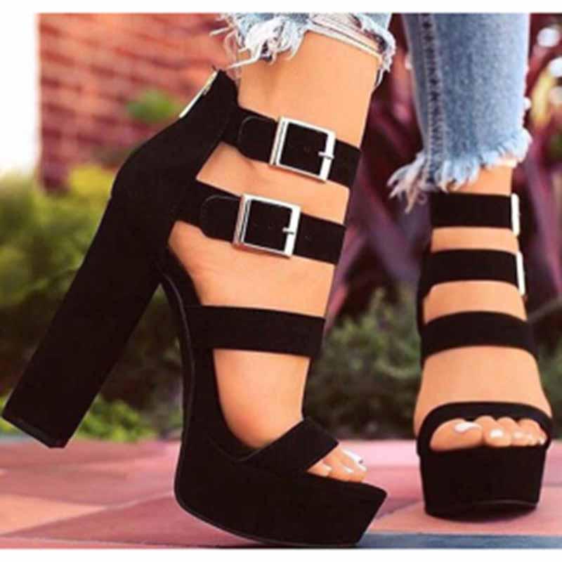 Buy New Fashion Women Shoes Peep Toe 