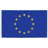 Vidaxl Flaga Unii Europejskiej Z Masztem, 6,23 M, Aluminium