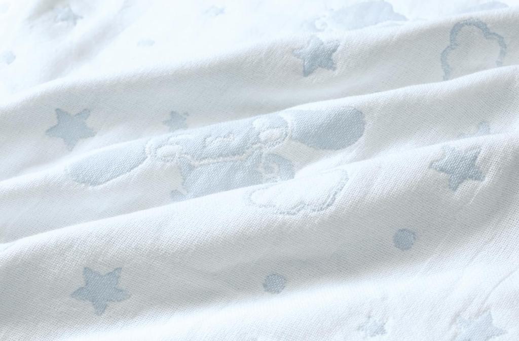 Skater-Wickeltuch, 70 x 70 cm, feuchtigkeitsspendend, komplett waschbar, Baby, Sanrio Cinnamoroll BOM1