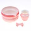 8PCS Matcha Tea Set Pink Gradient Japanese Style Complete Matcha Bowl Kit Perfect Gift for Wedding Housewarming